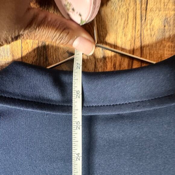 Anne‎ Klein Women’s Navy Long Sleeve Polo Shirt - Size Small - Picture 6 of 6